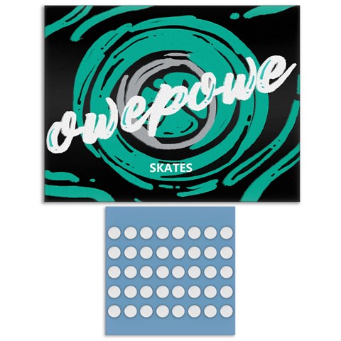 Owepowe OP Mouse Skates Universal Dots Ice PTFE 40個入り ☆6個まで￥250クリックポスト対応可能！
