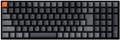 K4X-A1Z-JIS K4 Version 3 QMK ワイヤレスカスタム・メカニカルキーボード - WHITE LED - JIS配列  /  Keychron Superスイッチ赤軸（ホットスワップ） / ABS素材のシャインスルーキーキャップ