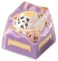 KEYMOJI Starry Candy Artisan Keycap for Cherry MX Switches Taro