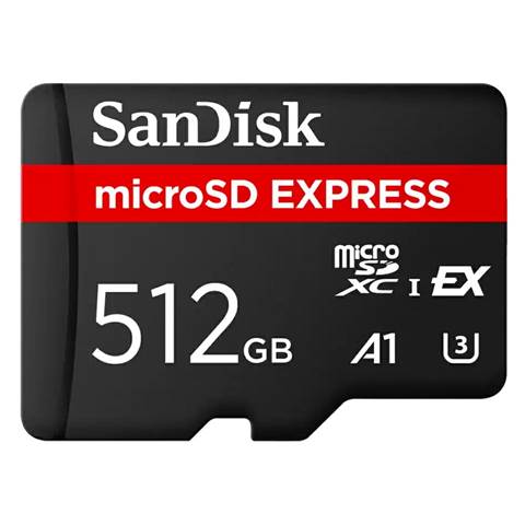 MicroSD Express Card  SDSQXFN-512G-GN4NN ☆1個まで￥250クリックポスト対応可能！
