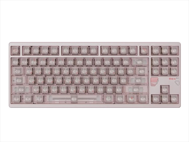 ATK × QK Hex80 Baby Pink TKL Magnetic Switch Keyboard