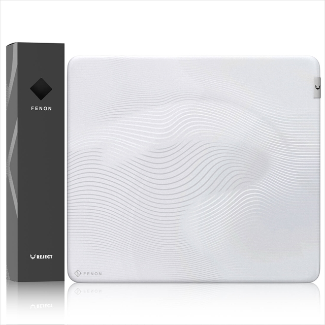 REJECT Gaming Mousepad FENON XL SOFT Moon White RGDPF002