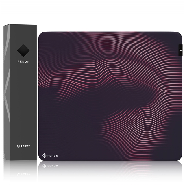 REJECT Gaming Mousepad FENON XL SOFT Pyxis Red RGDPF003