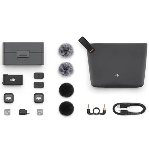 DJI Mic 3 (トランスミッター×2 + レシーバー×1 + 充電ケース)