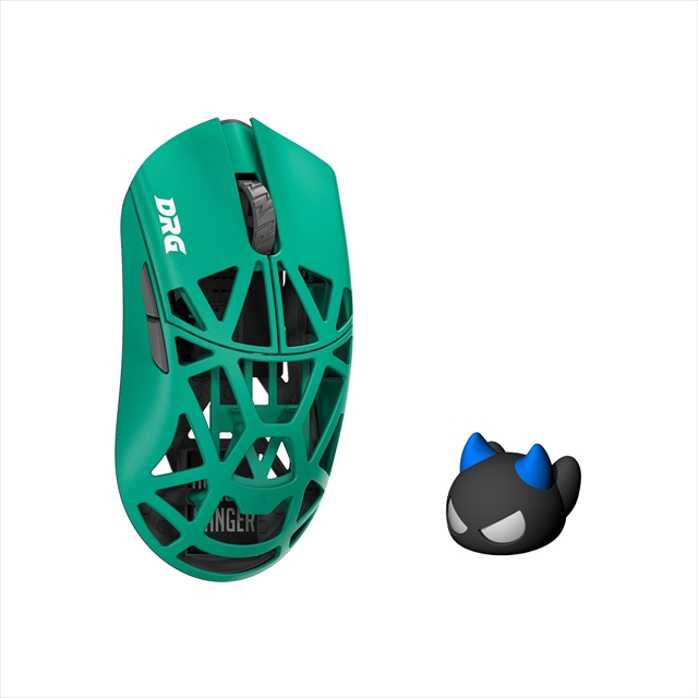 WLMOUSE×DRG BEAST X (OMRON) Green(Solid sides)