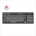 K4M-A1-US K4 Max QMK ワイヤレスカスタム・メカニカルキーボード - WHITE LED - US配列（テンキー付） / Keychron Super スイッチ赤軸