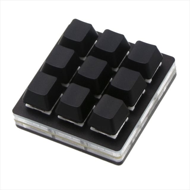 MK-09BK ちょい足しキーボード 9キー ブラック