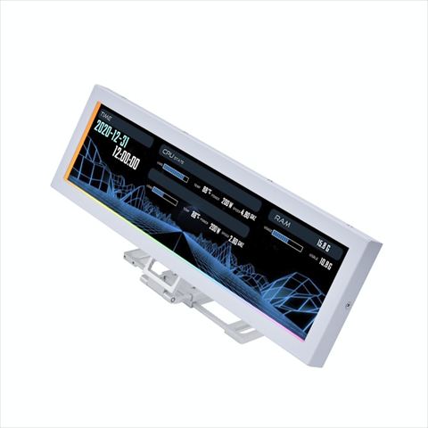 8.8 Universal Screen ホワイト (LL-SM088W) ★送料無料対象品！★※8.8インチIPS液晶を採用したサブディスプレイ