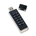 LOCKU-64G Lock U 64GB パスワードボタン付きセキュリティUSBメモリ