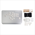 VARMILO HA10 Lunar Silver Leverless Arcade Controller for Fighting Games for PC/PS4/PS5/NS/NS2