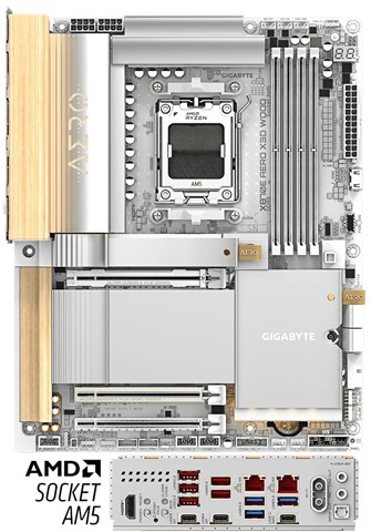 X870E AERO X3D WOOD