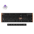 K10H-F1-US K10 HE スペシャルエディション マグネットスイッチ搭載 QMK ワイヤレス カスタムキーボード - RGB - US配列（テンキー付 / フルサイズ）- ブラック / Gateron ダブルレール・マグネティックスイッチ Nebula（ホットスワップ）