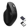 Keychron M6 オール静音マイクロスイッチワイヤレスマウス ブラック M6S-A72