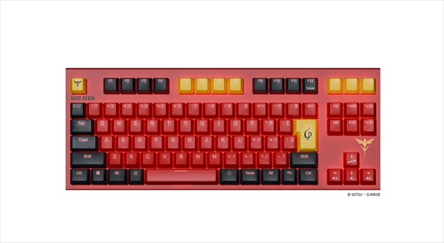 REALFORCE GX1 Plus サザビー（日本語配列） X1PCS1 Realforce × 逆襲のシャア GX1 Plus Keyboard サザビー モデル