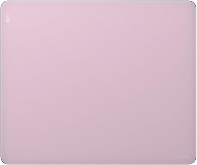 AIM1 叢雲 ムラクモ MURAKUMO パステルピンク 420×500 XLサイズ ガラスマウスパッド 1201A1XLPK