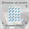 Unusual Way Sports Capsule 汎用型マウスソール Cyan ☆6個まで￥250クリックポスト対応可能！