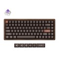 K2H-F1W-US Keychron K2 HE マグネットスイッチ搭載 ワイヤレス・カスタムキーボード・オールウッドスペシャルエディション - RGB - US配列（テンキーレス）Gateron ダブルレール・マグネティックスイッチ Nebula（ホットスワップ）