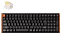 K4M-G9W-JIS K4 Max スペシャルエディション QMK ワイヤレス カスタム・メカニカルキーボード - WHITE LED - JIS配列（テンキー付）  / Keychron K Proサイレントスイッチバナナ軸（静音スイッチ）