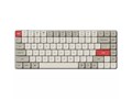 K3M-K4Z-US K3 Max QMK/VIA ワイヤレス カスタム・メカニカルキーボード - White LED - US配列  / レトロカラー - Gateronロープロファイル2.0メカニカルスイッチバナナ軸