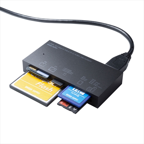 ADR-3ML50BK  USB3.1 マルチカードリーダー（ブラック）