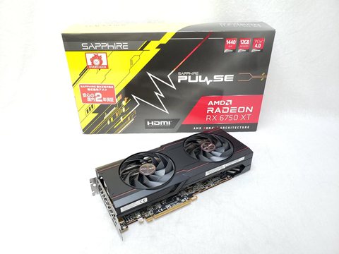 SAP-PULSERX6750XTOC-12GB/11318-03-20G SAPPHIRE PULSE Radeon RX 6750 XT GAMING OC 12GB GDDR6 各サイトで併売につき売切れのさいはご容赦願います。