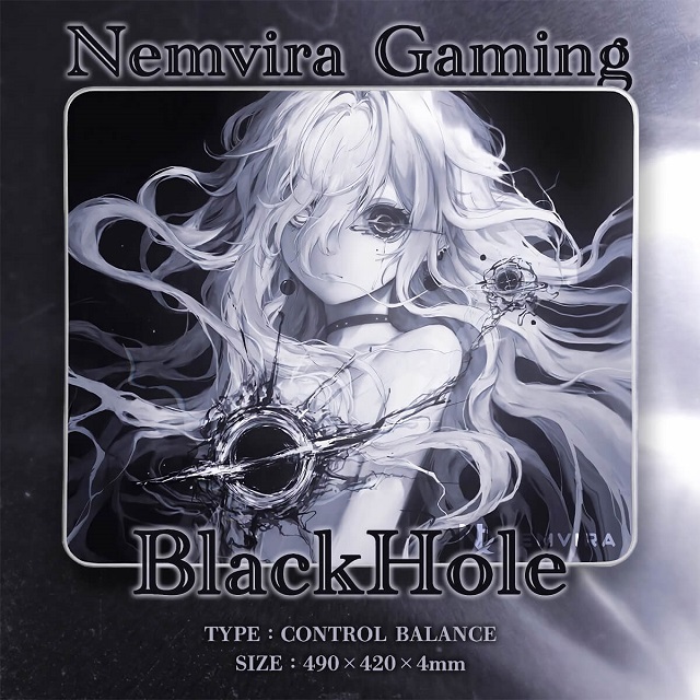 Nemvira Gaming BlackHole ゲーミングマウスパッド