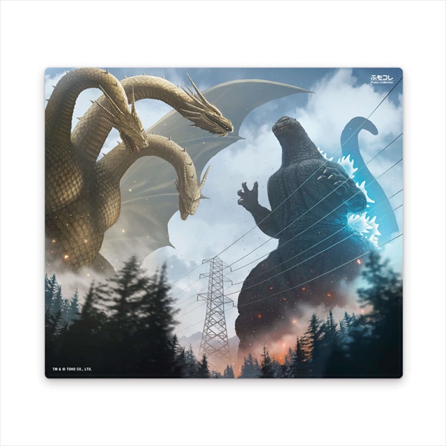 ゴジラVSキングギドラ ふもコレ ゲーミングマウスパッド XL (Odin Gaming) 2026年9月頃発送予定