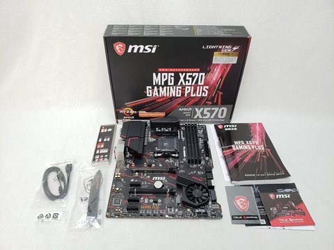 MPG X570 GAMING PLUS 各サイトで併売につき売切れのさいはご容赦願います。