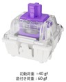 【35個】 Gateron Double-Rail Magnetic Switch Nebula ☆1個まで￥250クリックポスト対応可能！