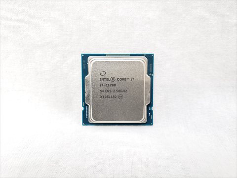 Core i7-11700 バルク (2.5GHz/Turbo Boost 4.8GHz/Turbo Boost Max 4.9GHz/8コア 16スレッド/スマートキャッシュ16M/TDP65W) 各サイトで併売につき売切れのさいはご容赦願います。