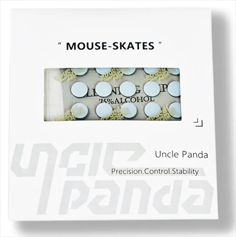 Uncle Panda Zero Point V2 Small Dot (PTFE) マウスソール ☆6個まで￥250クリックポスト対応可能！