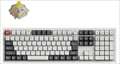 Q6U-P4V-JIS Keychron Q6 Ultra 8K ワイヤレスカスタムメカニカルキーボード - RGB - JIS配列（テンキー付 / 100%フルサイズ）- ホワイト / Keychron Silk POMスイッチ（ホットスワップ）バナナ軸