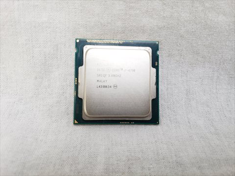 Core i7-4790 バルク (3.60GHz/ターボブースト時4.00GHz/4-core 8-thread/L2=256kB x4 L3=8MB/TDP84W) 各サイトで併売につき売切れのさいはご容赦願います。