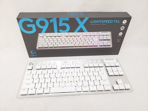 G915 X LIGHTSPEED TKL　ホワイト　G915WLX-TKL-TCWH 各サイトで併売につき売切れのさいはご容赦願います。