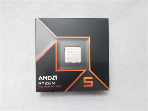 Ryzen5 9600X W/O Cooler (6C/12T、3.9GHz(最大5.4)、65W、L2+L3 Cache 38MB、Radeon Graphics) 各サイトで併売につき売切れのさいはご容赦願います。