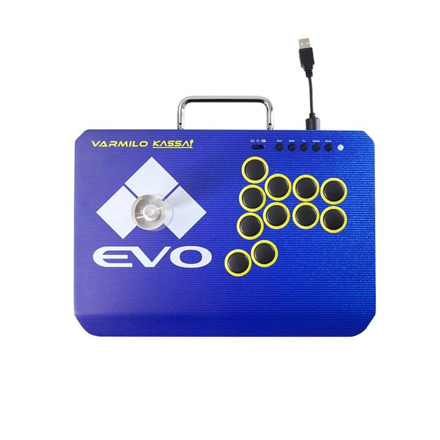 VARMILO KASSAI Evo Blue PC Arcade Joystick Controller for Fighting Games