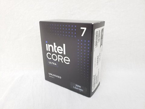 Core Ultra 7 265K BOX (3.9(5.4)/3.3(4.6)GHz/20(8+12)コア 20スレッド/スマートキャッシュ(L3)30MB/トータルL2キャッシュ36MB) 各サイトで併売につき売切れのさいはご容赦願います。
