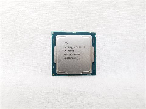 Core i7-7700T バルク (2.90GHz/ターボブースト時3.80GHz/4-core 8-thread/Total Cache 8MB/TDP35W/HD Graphics 630) 各サイトで併売につき売切れのさいはご容赦願います。
