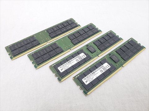 PC4-25600(DDR4 3200) 64GB x4 Registered ECC [MTA36ASF8G72PZ-3G2B2UI] 各サイトで併売につき売切れのさいはご容赦願います。