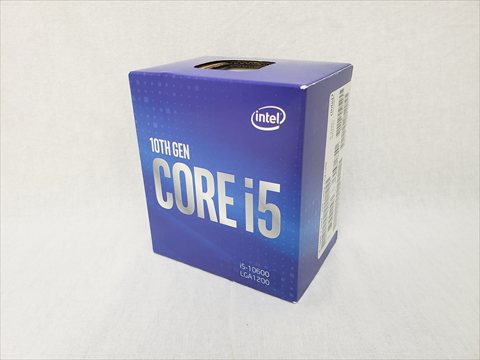 Core i5-10600 BOX (3.3GHz/Turbo Boost 4.8GHz/6-core 12-thread/Total Cache 12MB/TDP65W) 各サイトで併売につき売切れのさいはご容赦願います。