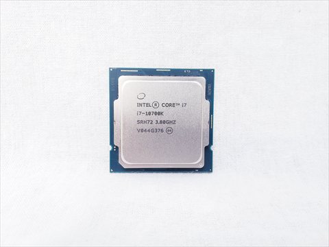 Core i7-10700K バルク (3.8GHz/Turbo Boost 5.0GHz/MAX 5.1GHz/8-core 16-thread/Total Cache 16MB/TDP125W/Intel UHD Graphics 630) 各サイトで併売につき売切れのさいはご容赦願います。