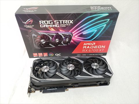 ROG-STRIX-RX6700XT-O12G-GAMING 各サイトで併売につき売切れのさいはご容赦願います。