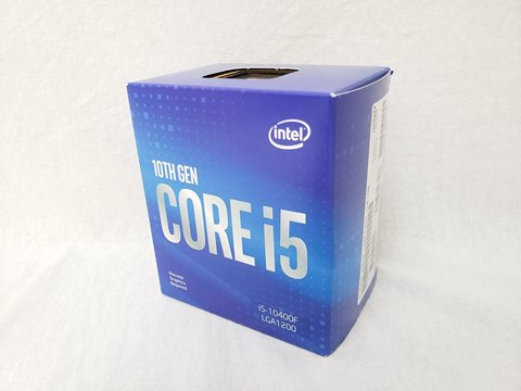Core i5-10400F BOX (2.9GHz/Turbo Boost 4.3GHz/6-core 12-thread/Total Cache 12MB/TDP65W) 各サイトで併売につき売切れのさいはご容赦願います。