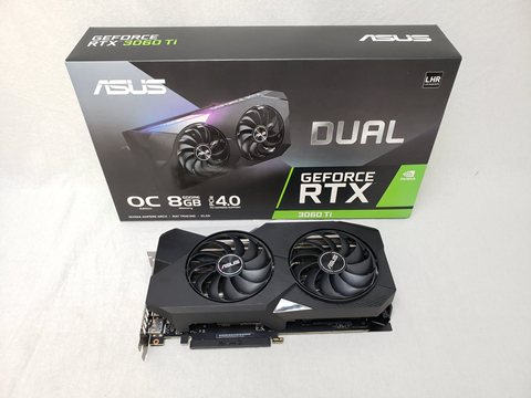 DUAL-RTX3060TI-O8G-V2 各サイトで併売につき売切れのさいはご容赦願います。