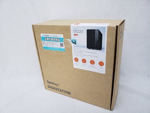 DiskStation DS223 各サイトで併売につき売切れのさいはご容赦願います。