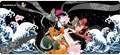 Koi(鯉) Daisy マウスパッド [XL]900mm*400mm*3mm vm-mp-koi-xl-daisy