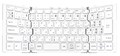 AM-K2TF83J/SLW MOBO Keyboard2 シルバー/ホワイト