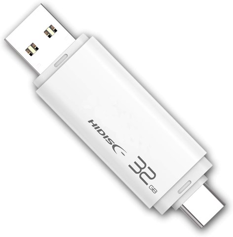 HDUF134C32G3C USB3.2 Gen2 Type-C メモリ Type-Aコネクタ搭載　☆6個まで￥250クリックポスト対応可能！