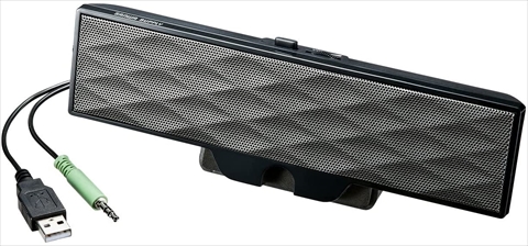 MM-SPL11UBKN USB電源サウンドバースピーカー