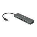 GH-MHC6A-SV USB3.1 Gen1 ﾄﾞｯｷﾝｸﾞｽﾃｰｼｮﾝ 6in1 ｼﾙﾊﾞｰ